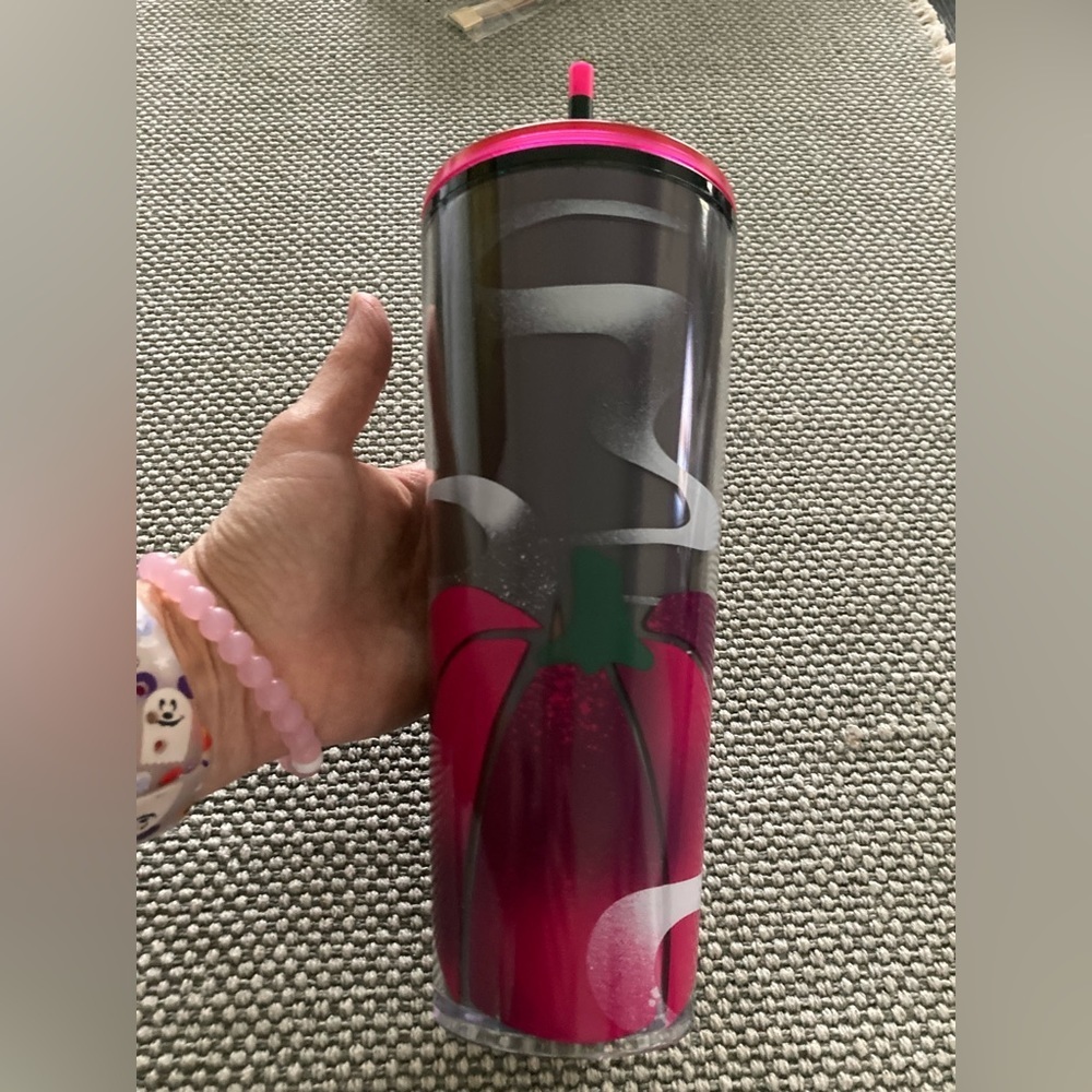 Starbucks Halloween camera flash activated holographic tumbler. - Picture 10 of 11